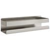 vidaXL Doucherekje 23x6,5x6 cm geborsteld 304 roestvrij staal