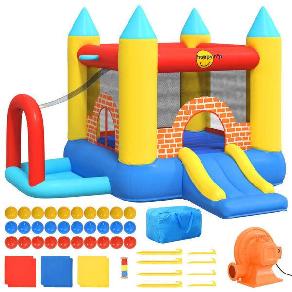 Happy Hop Springkussen met glijbaan 300x280x202 cm PVC