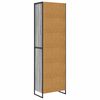 vidaXL Hoge Kasten 2 pcs Grijs Sonoma 60 x 36 x 200 cm Bewerkt hout