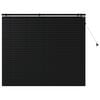vidaXL Jaloezie Zwart 130 x 130 cm 35 mm Massief Paulowniahout