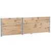 vidaXL Plantenbak 120x80 cm massief grenenhout