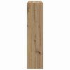 vidaXL Schoenenkast Gerookt eiken 80 x 21 x 87,5 cm Bewerkt hout