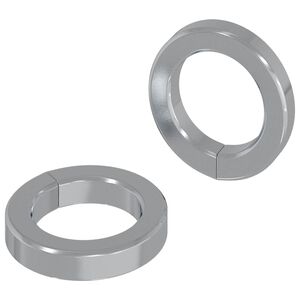 vidaXL Veer Washer 2 st Wit 13 x 1 mm IJzer