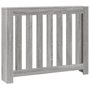 vidaXL Radiatorombouw 104x20x82 cm bewerkt hout grijs sonoma eiken
