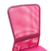 vidaXL Kantoorstoel 44x52x100 cm mesh stof roze