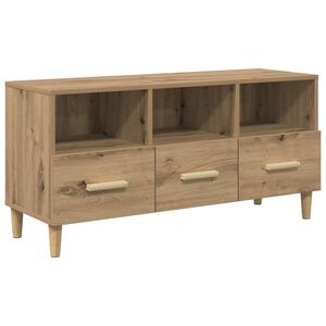 vidaXL TV-kast Ambachtelijk eiken 102 x 36 x 50 cm Bewerkt hout