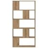 vidaXL Boekenkast 5-laags 80,5x23,5x162,5 cm hout artisanaal eiken