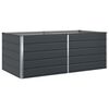vidaXL Plantenbak Antraciet 195 x 100 x 75 cm Gegalvaniseerd staal