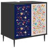 vidaXL Badkamerkast MAINZ Zwart eiken 60 x 40 x 61 cm Bewerkt hout