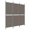 vidaXL Kamerscherm met 3 panelen 150x180 cm stof antracietkleurig