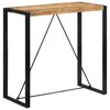vidaXL Bartafel 110x55x110 cm massief ruw mangohout