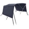 vidaXL Biminitop 3 bogen met zijwanden 183x(154-167)x137 cm