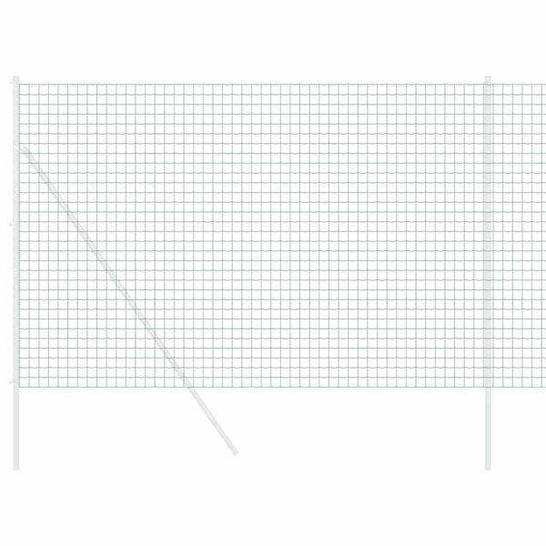 vidaXL Euro Hek Groen 1.6 x 10 m PVC-gecoat ijzer