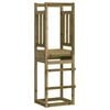 vidaXL Speeltoren 53x46,5x169 cm ge&iuml;mpregneerd grenenhout