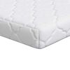 vidaXL Matras Wit 80 x 160 cm Jacquard stof