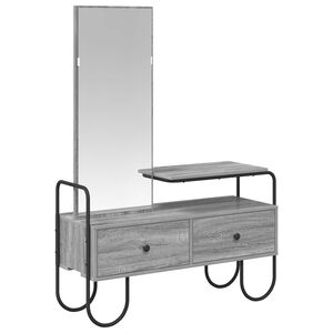 vidaXL Plafondtafel Grijs Sonoma 100 x 36,5 x 136 cm Bewerkt hout