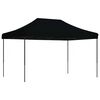 vidaXL Partytent inklapbaar pop-up 440x292x315 cm zwart