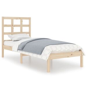 vidaXL Bedframe massief hout 90x190 cm