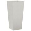 vidaXL Plantenbak 35x35x75 cm roestvrij staal