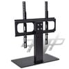 vidaXL Tv-beugel met basis 400x400 mm 23" - 55" ijzer zwart