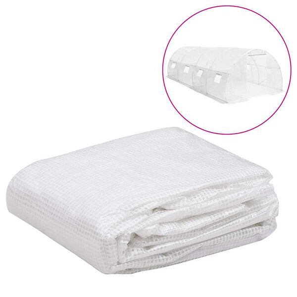 vidaXL Kashoes vervangend (18 m&sup2;) 3x6x2 m transparant