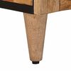 vidaXL Dressoir Naturel 60 x 33,5 x 75 cm Massief Mango Hout