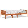 vidaXL Kinderbed zonder matras massief grenenhout wasbruin 90x190 cm
