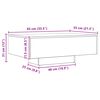 vidaXL Salontafel 85x55x31 cm bewerkt hout artisanaal eikenkleurig