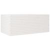 vidaXL Plantenbak 110x60x46 cm massief grenenhout wit