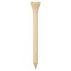 vidaXL 1000 st Golftees 83 mm bamboe