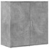 vidaXL Dressoir 79x38x80 cm bewerkt hout betongrijs