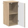 vidaXL Badkamer Kast Wandgemonteerd Sonoma Eiken 30 x 31,5 x 61 cm
