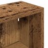 vidaXL Badkamer wandkast Oudhout 40 x 16 x 62,5 cm Geconstrueerd hout