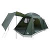 vidaXL Huisje Tent met dak Leger groen 8-persoons Polyester en staal