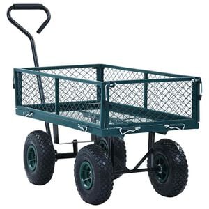 vidaXL Tuinwagen 250 kg groen