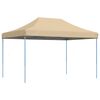vidaXL Partytent inklapbaar pop-up 410x279x315 cm beige