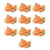 vidaXL Spanbanden 0,4 ton 6mx25mm oranje 10 st