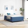 vidaXL Bedframe Blauw 140 x 200 cm Katoenen stof