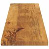 vidaXL Tafelblad rechthoekig 140x40x2,5 cm massief mangohout