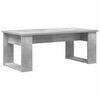 vidaXL Koffietafel Set 2 pcs Beton Grijs Bewerkt hout