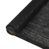 vidaXL Privacynet 2x10 m HDPE zwart