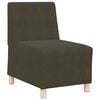 vidaXL Modulaire Sofa Eenheid Armless Leger Groen 55 x 74 x 82 cm