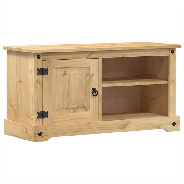 vidaXL Tv-meubel Corona 100x40x52 cm massief grenenhout