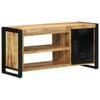 vidaXL Schoenenbank Bruin 100 x 40 x 50 cm Massief mangohout