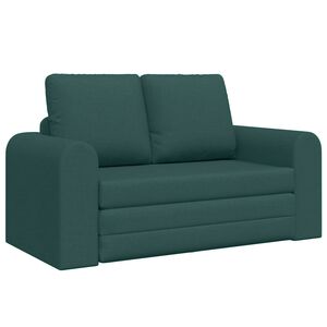 vidaXL Slaapbank Donkergroen 148 x 71 x 83 cm Stof