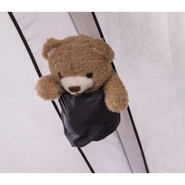 DERYAN Klamboetent 200x90x110 cm zilverkleurig