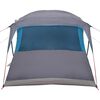 vidaXL Tenten met dak Blauw 435 x 255 x 216 cm Polyester