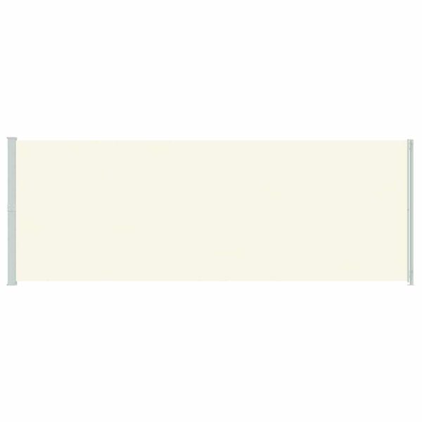 vidaXL Tuinscherm uittrekbaar 220x600 cm cr&egrave;me