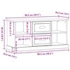 vidaXL TV-kast met lade Artisan Eiken 99,5 x 35,5 x 48 cm Bewerkt hout