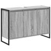 vidaXL Badkamer Kast Grijs Sonoma 90 x 30 x 60 cm Bewerkt hout